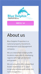 Mobile Screenshot of bluedolphinproperties.com